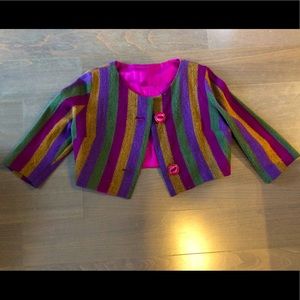 Vintage cropped blazer